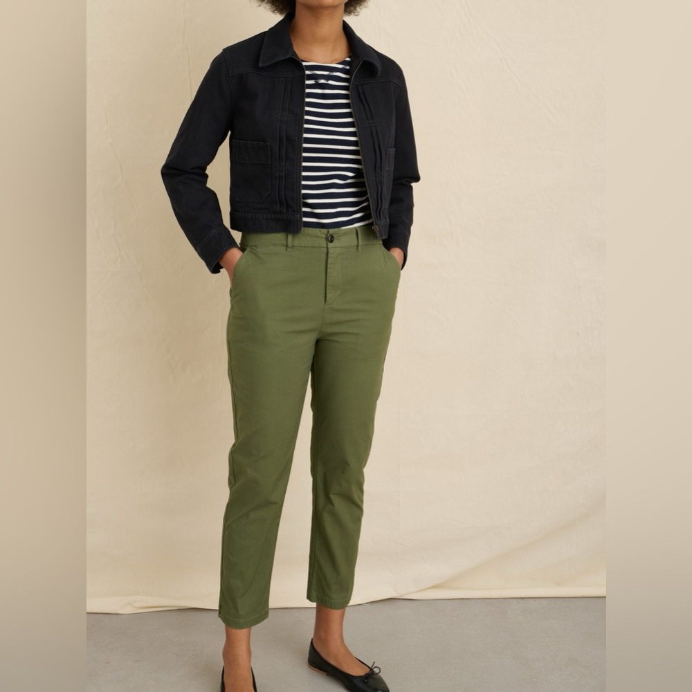 Alex Mill women’s Army Green Chinos